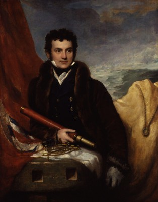 Sir William Edward Parry, by Samuel Drummond, circa 1820